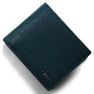Furla Project Bifold Wallet Blue Jay Navy Blue Lapis Lazuli Grey